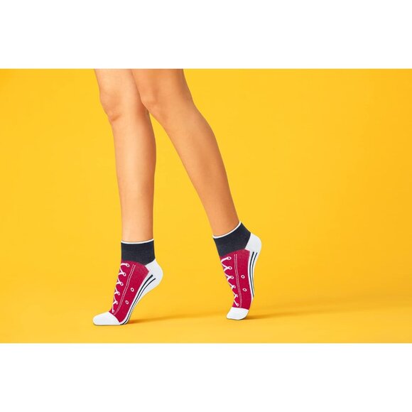 Women’s 5 Pack Lightweight Cotton 86% Novelty Low Cut Socks Cool Sneakers Ankle - Picture 5 of 9